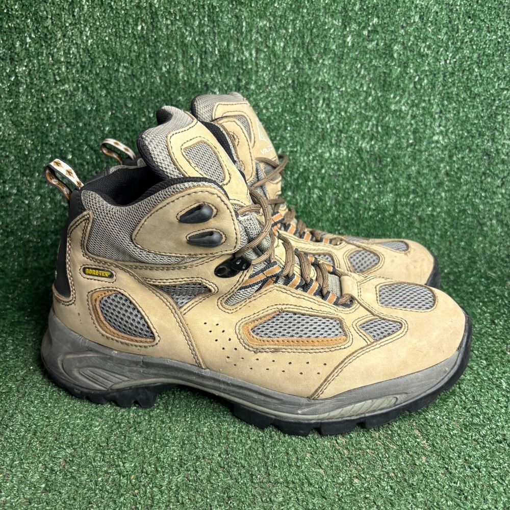 Vasque Breeze Gore-Tex Waterproof Vibram Hiking Gorpcore Boots Tan Men 11.5 Wide